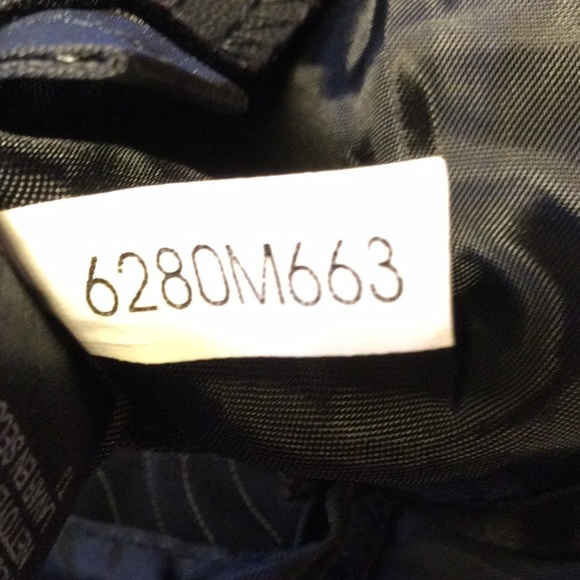 Women’s Black with Pin Strip Slacks - Picture 7 of 16